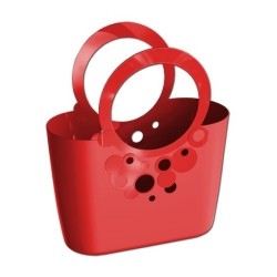 Torba plażowa, na zakupy, do ogrodu Lily koralowa Prosperplast 14,8l