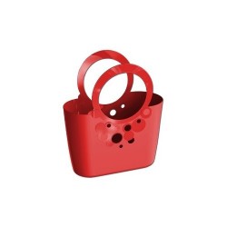 Torba plażowa, na drobiazgi, do ogrodu Lily koralowa Prosperplast 2,2l