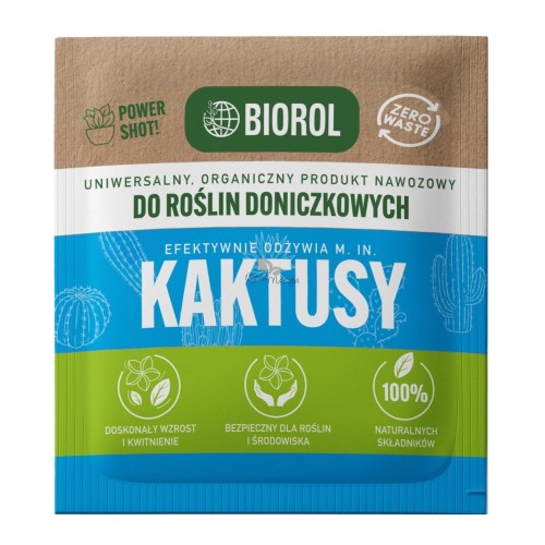 Nawóz do roślin AgriRol Biorol Kaktusy - Power Shot! 50g