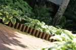 Palisada ogrodowa PalGarden terakota 12x25cm 10szt. 2,5m